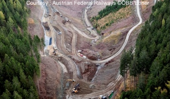 Earth retaining wall monitored on large landfill site 